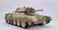 1/16 CoolBank RC Tank Crusader MK III 360 Rotation Barrel Recoil Sound Smoke UK