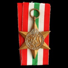 WW2 Italy Star Medal