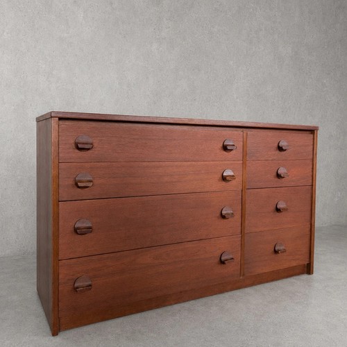 Mid century stag teak chest - mid, of
