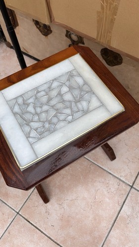 Handmade bespoke marble topped