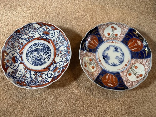 Two imari ware vintage - imari,