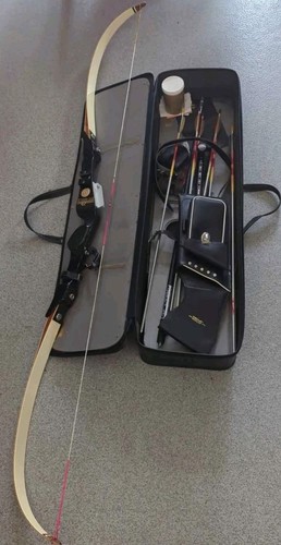 Turbo black recurve long - turbo-gs,