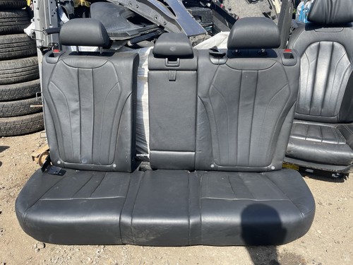 Bmw rear seats black - x5,