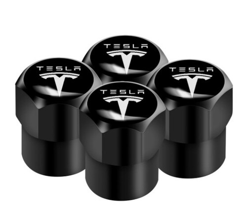 Tesla tyre valve dust caps - 4,