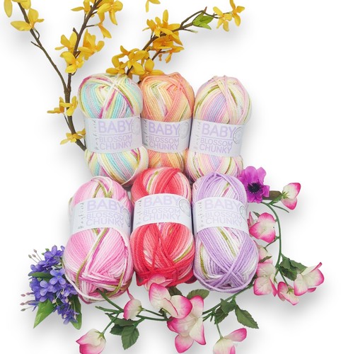Baby blossom chunky hayfield - blossom,