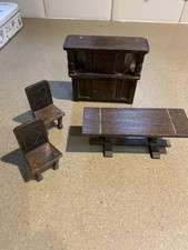 Barton TUDOR Vintage Dolls House Furniture, 1:16th Scale