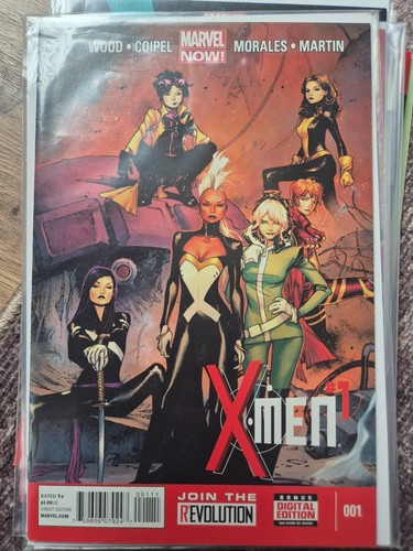 Men 7 12 bundle comics - #1-4.,