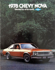 1978 Chevrolet Nova Brochure