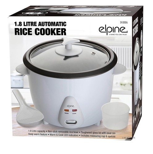 700w rice cooker - 1.8l,