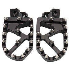 Black Foot Pegs Footrests For