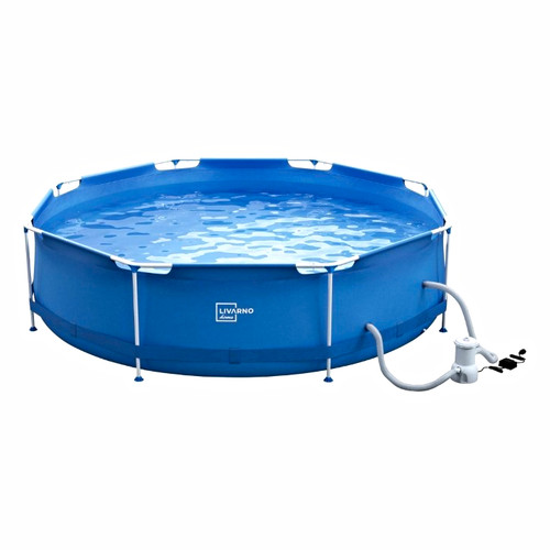 Above ground family pool - above, 10ft