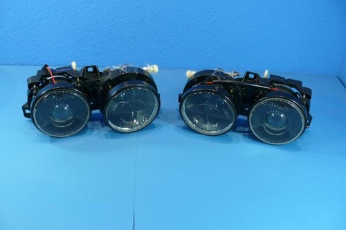 E30 black headlight hella - headlight, in
