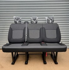 Renault Trafic Vauxhall Vivaro Rear Bench Seat 2nd Row Isofix New
