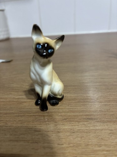 Pair vintage siamese cat - of,