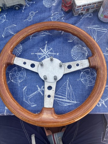 Wooden rim steering - steering, wheel
