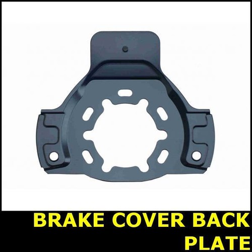 Brake cover back plate - plate, front
