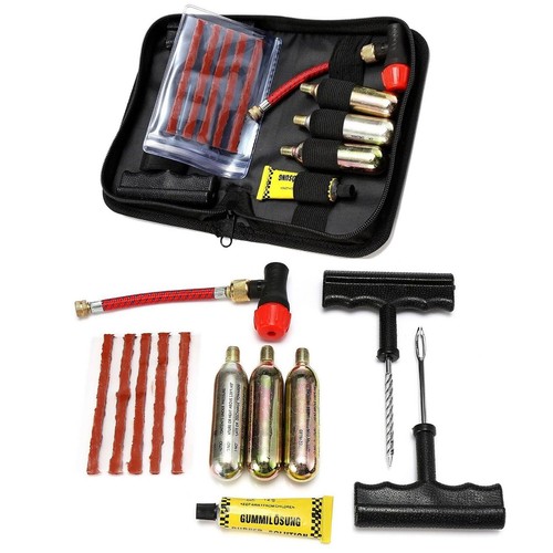 Motorcycle puncture repair kit - puncture,