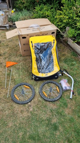 Burley bee bike child trailer - child,