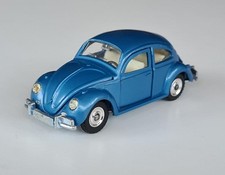 Vintage Dinky 129 Volkswagen VW Beetle De Luxe (spun hubs) 1960's diecast model