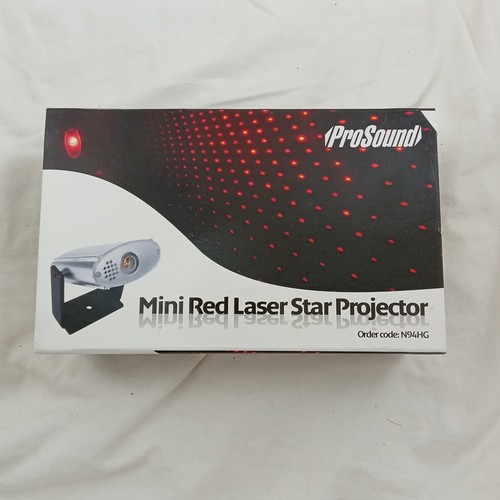 Prosound mini red laser star - mini,