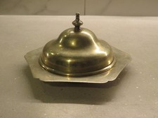 SILVER PLATE BUTTER DISH