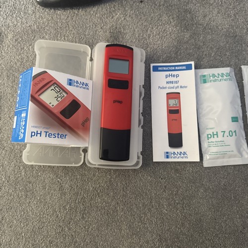 Hanna and temperature meter - and,