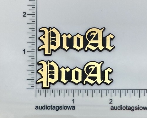 Proac incised speaker badge - incised,