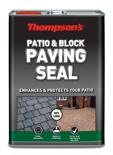Wet look finish - sealer, patio