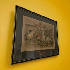 Set of 6 G.H. Jalland Hunting Scene Prints – Framed & Unframed – Sporting Art