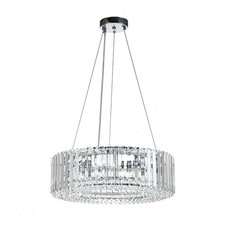 Modern Luxury Crystal Chandelier 8-Light Pendant Light Hanging Light Fixtures