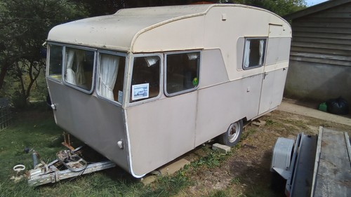 Vintage caravan 1959 - vintage,