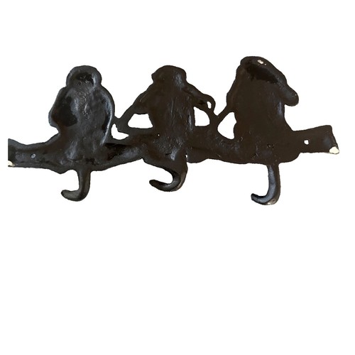 Cast iron three wise - cast, monkeys