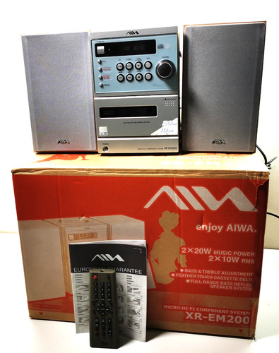 Aiwa xm200 mini hifi with - aiwa,