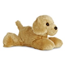 Aurora World Mini Flopsie 20.5 cm Golden Retriever Plush Toy - Brown