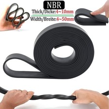 Solid Black Nitrile NBR Rubber