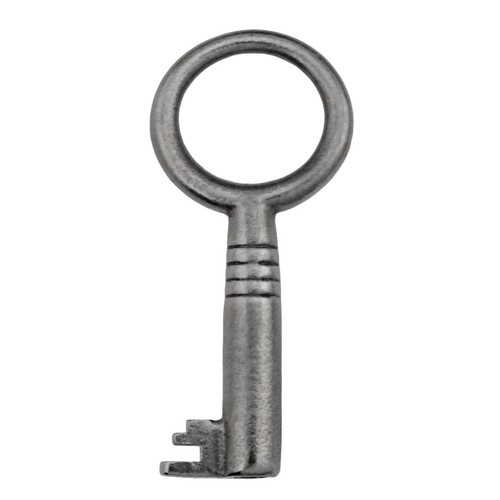 Antique key round bow - key,