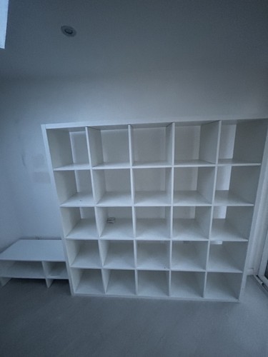 Ikea kallax white shelving - ikea,