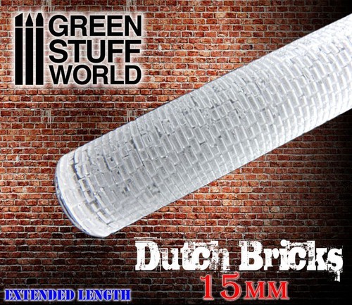 Rolling pin dutch bricks - -,