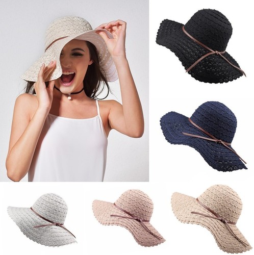 Foldable sun cap beach wide - cap,