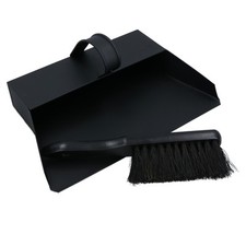 Black Hooded Bannister Dustpan