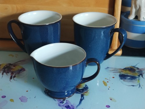 Denby imperial blue mug - blue, 2