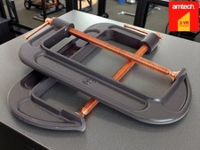 2 Pack 8" G Clamps 200mm Heavy Duty G-Clamps Woodworking Welding Clamping Vice