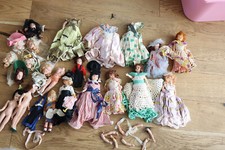 BUNDLE OF 1950'S CELLULOID/PLASTIC 20CM DOLLS DAMAGED SPARES OR REPAIR