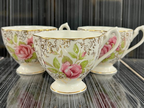 Set vintage mayfair rose - vintage,