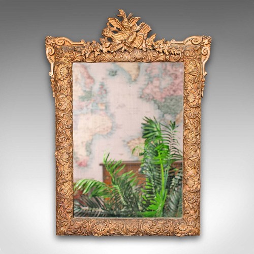 Antique wall mirror italian - wall, mirror,