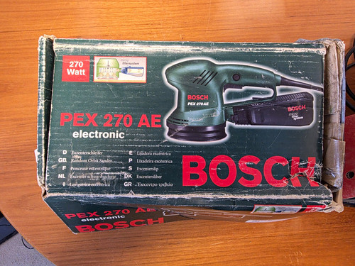 Bosch pex 270 corded - pex, ae