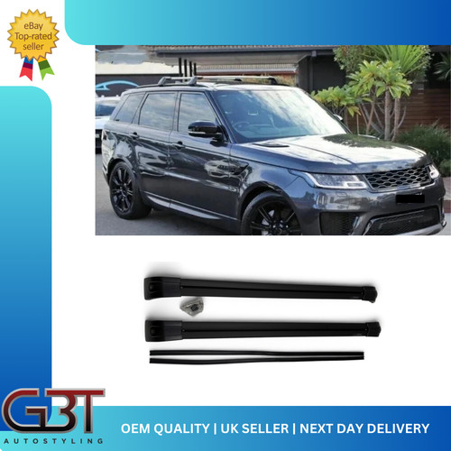 Aluminum cross bars black - aluminum,