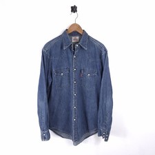 Mens Levi's Pearl Snap Denim