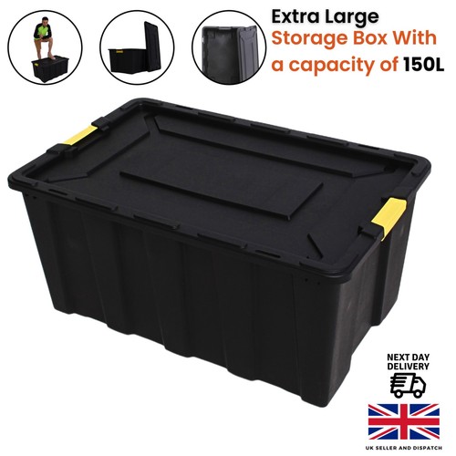 Extra large storage box with - large,