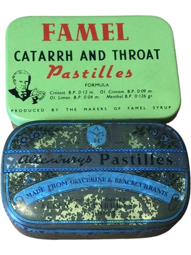 Vintage 1940s cough medicine - vintage,
